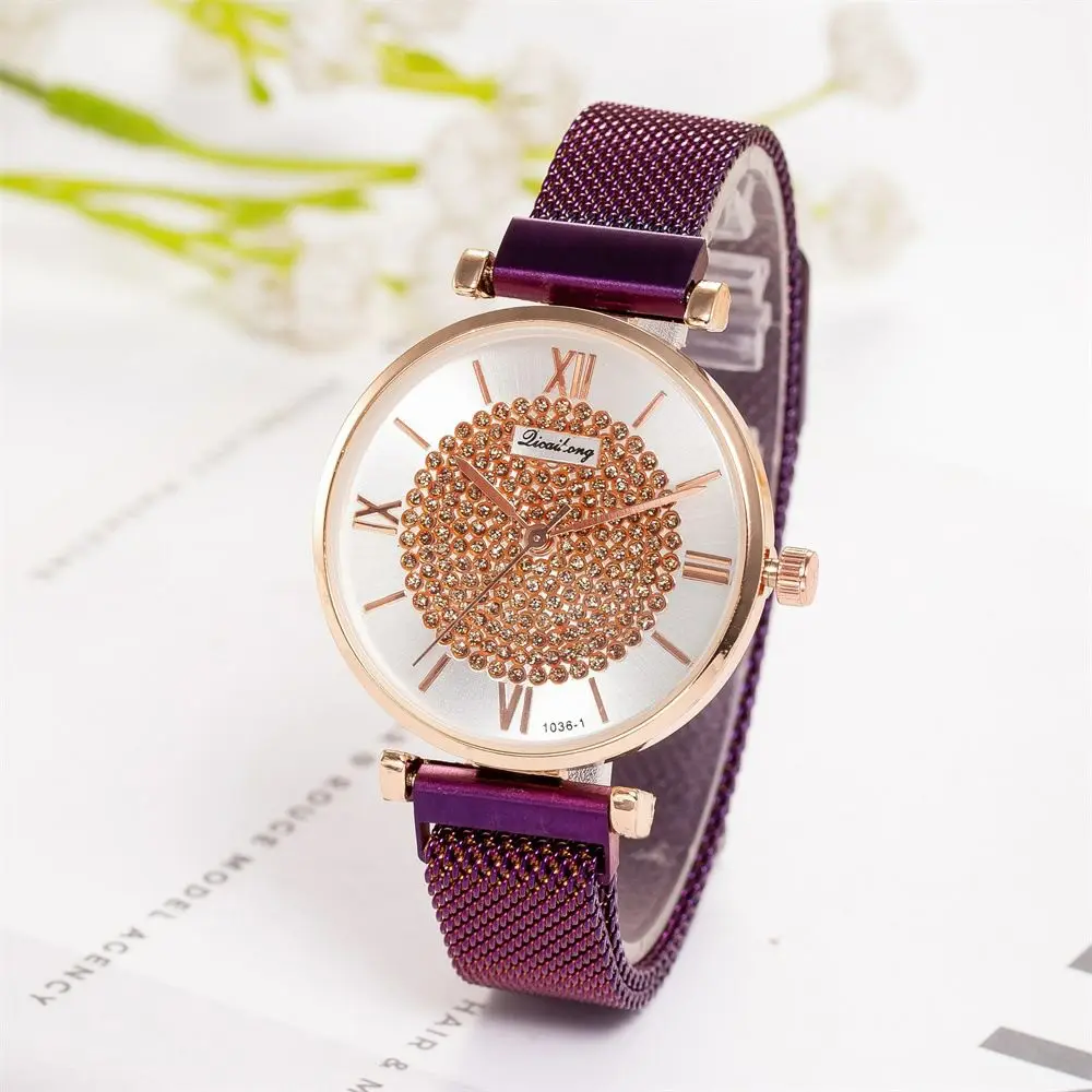 Luxury Women Watches Ladies Magnetic Starry Sky Diamond Fashion Clock Quartz Female Wristwatches relogio feminino zegarek damski
Luxury Women Watches Ladies Magnetic Starry Sky Diamond Fashion Clock Quartz Female Wristwatches relogio feminino zegarek damski