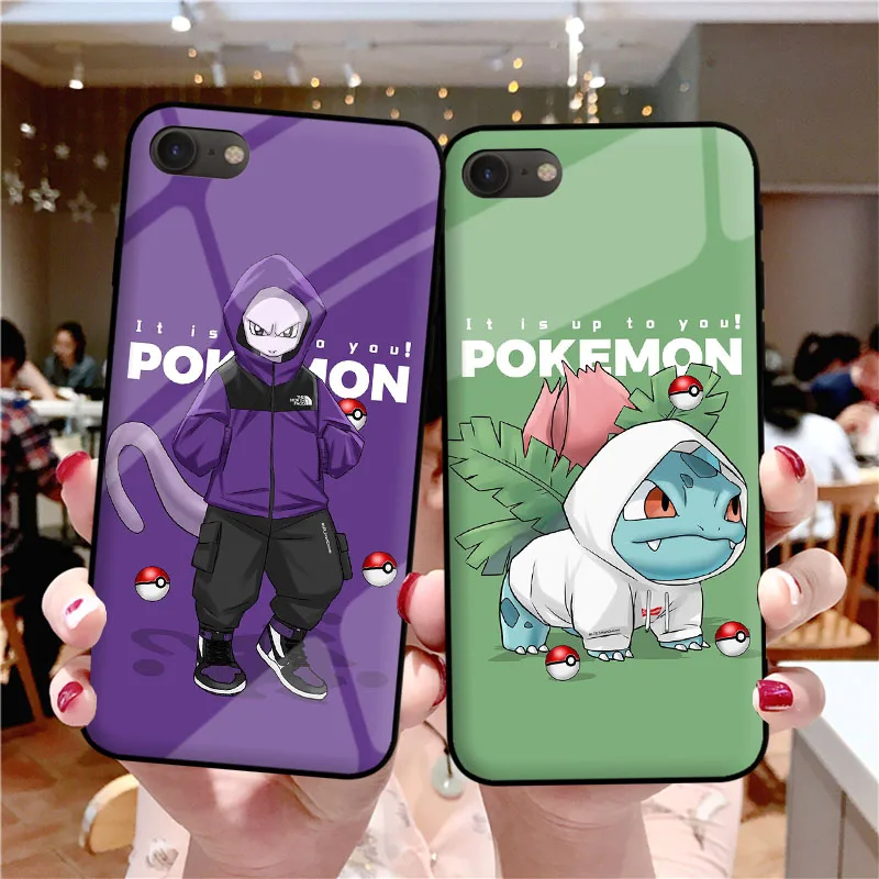 Cartoon Pocket Monsters Pokemons Pikachue mirror case For iphone 7 8 plus soft Silicone shell black popular Phone Case
Cartoon Pocket Monsters Pokemons Pikachue mirror case For iphone 7 8 plus soft Silicone shell black popular Phone Case