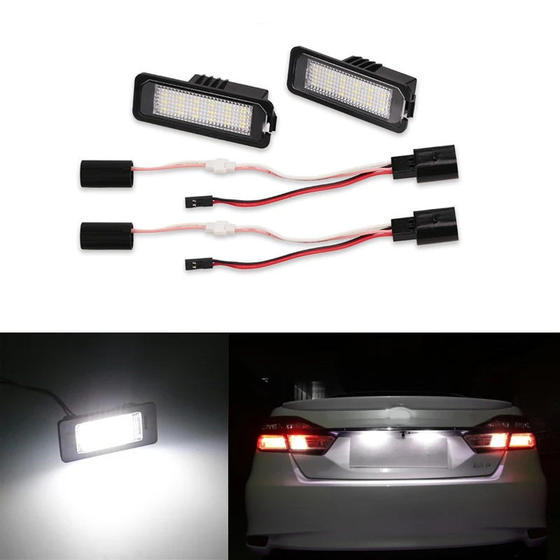 1pair for VW Volkswagen New Beetle CC EOS GOLF Passat LED Number License Plate Lights Lamp Error Free 12v White License Light
1pair for VW Volkswagen New Beetle CC EOS GOLF Passat LED Number License Plate Lights Lamp Error Free 12v White License Light