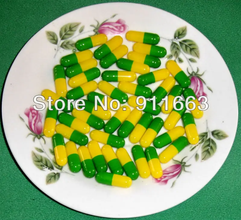 0# 100pcs!apple green-yellow colored capsule,empty gelatin capsules sizes (joined or seperated capsules available! )
0# 100pcs!apple green-yellow colored capsule,empty gelatin capsules sizes (joined or seperated capsules available! )
