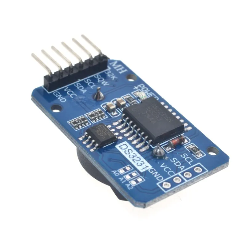 DS3231 AT24C32 IIC Module Precision Clock Module (Without Battery) DS3231SN Memory Module For Arduino Robot Toy Kit Diy
DS3231 AT24C32 IIC Module Precision Clock Module (Without Battery) DS3231SN Memory Module For Arduino Robot Toy Kit Diy