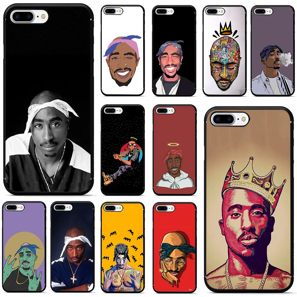 2Pac Tupac Amaru Shakur Soft TPU Phone Case for iPhone 5 5s 6 6s 7 8 Plus X XR XS MAX
2Pac Tupac Amaru Shakur Soft TPU Phone Case for iPhone 5 5s 6 6s 7 8 Plus X XR XS MAX