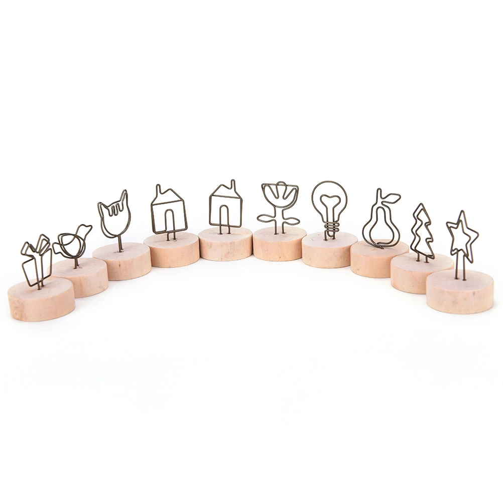 9 styles Wooden Small Clamps Natural Wood Memo Pincer Clips Paper Photo Clip Holder Stand Ornament
9 styles Wooden Small Clamps Natural Wood Memo Pincer Clips Paper Photo Clip Holder Stand Ornament