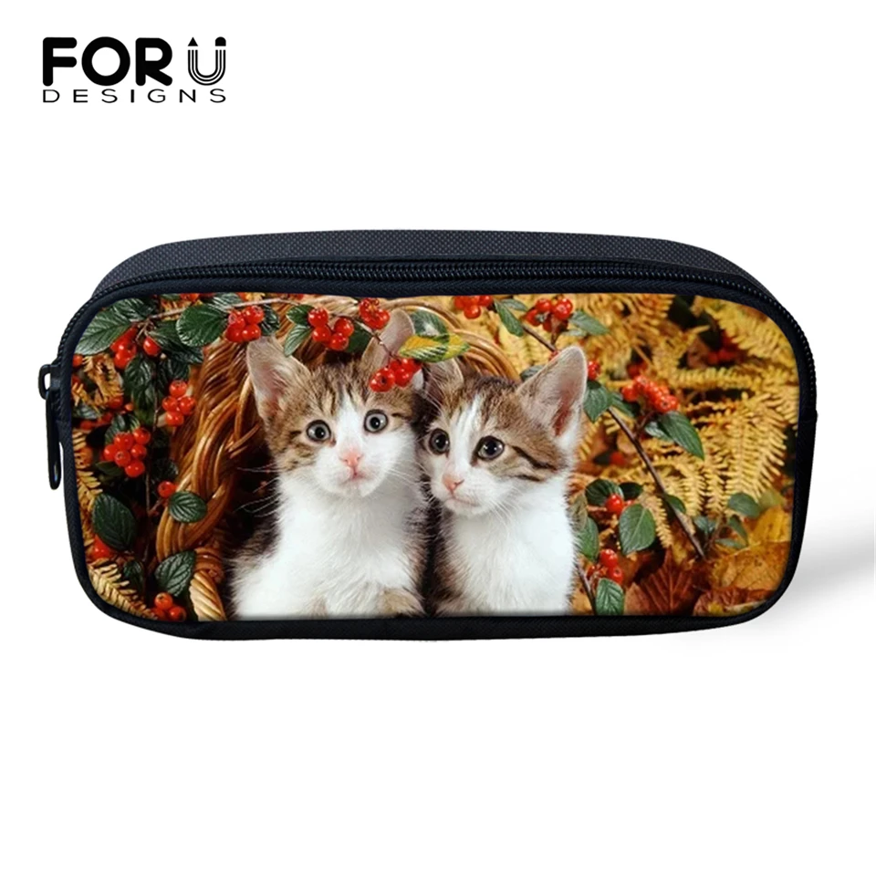 FORUDESIGNS Leaves Cute Cats Prints Cosmetic Bags Cartoon Animal Lady Make Up Travel Bags Girls Pen Bags Children Pencil Bags
FORUDESIGNS Leaves Cute Cats Prints Cosmetic Bags Cartoon Animal Lady Make Up Travel Bags Girls Pen Bags Children Pencil Bags