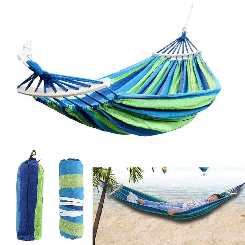 Single/Double Person Garden Hammock Portable Travel Camping Hanging Hammock Swing Chair Thicken Outdoor Camping Hammock
Single/Double Person Garden Hammock Portable Travel Camping Hanging Hammock Swing Chair Thicken Outdoor Camping Hammock