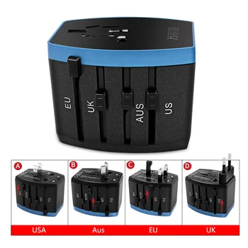 2-in-1 Global Conversion Charger 4 USB Charger Travel Adapter Mobile Phone Charger Worldwide Adapter Universal Travel Plug
2-in-1 Global Conversion Charger 4 USB Charger Travel Adapter Mobile Phone Charger Worldwide Adapter Universal Travel Plug