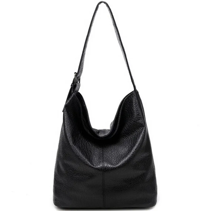 Simple Design Casual Women's Bag Soft Leather Hobo Handbag for Office Ladies European Fashion Large Capacity Black Brown Bolsas
Simple Design Casual Women's Bag Soft Leather Hobo Handbag for Office Ladies European Fashion Large Capacity Black Brown Bolsas