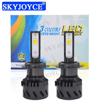 SKYJOYCE Car LED Headlight H7 H4 H11 HB3 HB4 60W 8000LM CSP Mini LED Fog Light 3 Color 6000K 3000K 4300K Auto LED Headlamp Bulb
SKYJOYCE Car LED Headlight H7 H4 H11 HB3 HB4 60W 8000LM CSP Mini LED Fog Light 3 Color 6000K 3000K 4300K Auto LED Headlamp Bulb