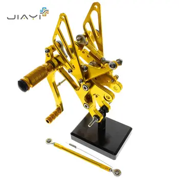 CNC Billet Motorcycle Adjustable Rearset Foot Pegs Pedals Rest Rear set Racing For Yamaha 1000 YZF R1 1998-2003 99 00 02 Gold
CNC Billet Motorcycle Adjustable Rearset Foot Pegs Pedals Rest Rear set Racing For Yamaha 1000 YZF R1 1998-2003 99 00 02 Gold