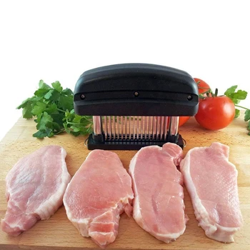Stainless Steel 48pcs Needles Professional Meat Tenderizer Kitchen Cooking Tools Tender Meat Hammer
Stainless Steel 48pcs Needles Professional Meat Tenderizer Kitchen Cooking Tools Tender Meat Hammer