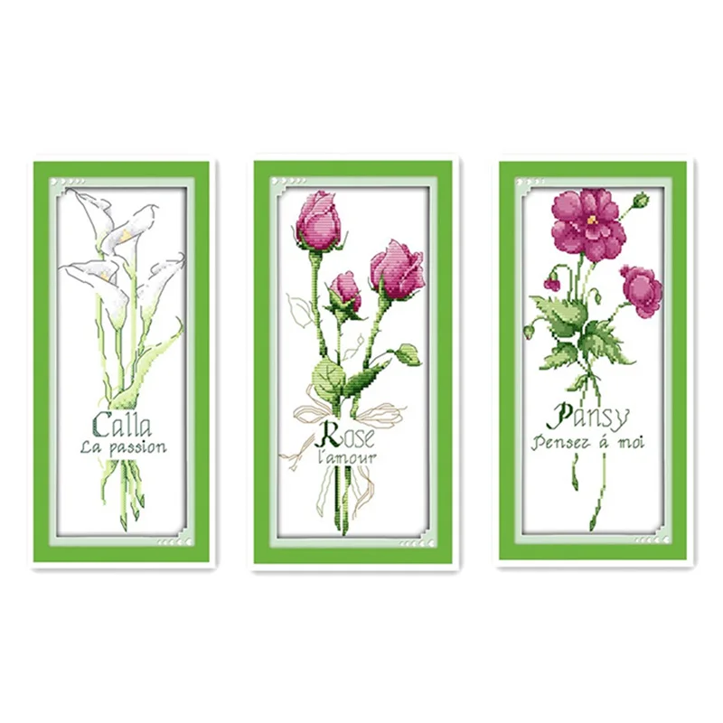 Everlasting love Pansy chinese Cross stitch kits Ecological cotton clear stamped printed 11CT 14CT DIY gift Christmas decoration
Everlasting love Pansy chinese Cross stitch kits Ecological cotton clear stamped printed 11CT 14CT DIY gift Christmas decoration