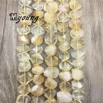 Polished Faceted Citrines Nugget Beads,Polyhedral Yellow Crystal Loose Drilled Beads,Crystal Quartz Beads MY1560
Polished Faceted Citrines Nugget Beads,Polyhedral Yellow Crystal Loose Drilled Beads,Crystal Quartz Beads MY1560