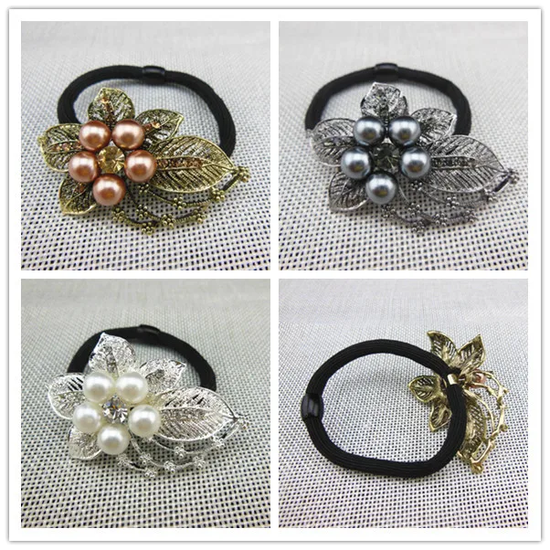 2015 New 3 Pcs Women Crystal Pearls Ponytail Holder Elastic Hair Rope Bouquet Hairband Hair Ring Hair Accessory S-18
2015 New 3 Pcs Women Crystal Pearls Ponytail Holder Elastic Hair Rope Bouquet Hairband Hair Ring Hair Accessory S-18