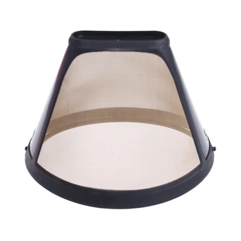 Reusable Coffee Filter 10-12 Cup Cone-Style Maker Machine Gold Mesh Handle Tool For Coffe Machine
Reusable Coffee Filter 10-12 Cup Cone-Style Maker Machine Gold Mesh Handle Tool For Coffe Machine