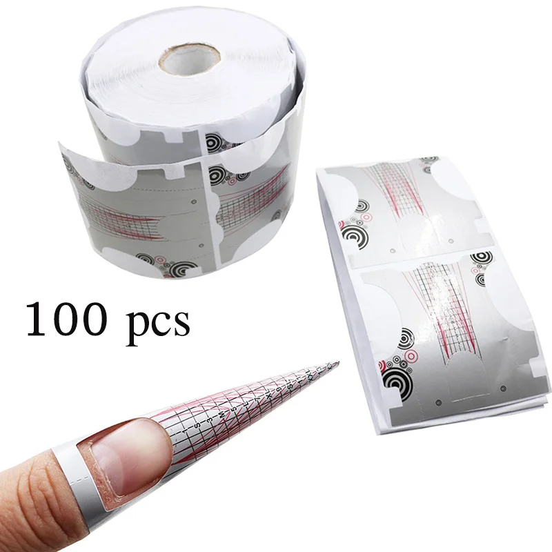 100Pcs Professional Nail Forms 6.3*7.0cm Acrylic Curve Nails UV Gel Extension Nail Art Guide Form Self-Adhesive DIY Nail Sticker
100Pcs Professional Nail Forms 6.3*7.0cm Acrylic Curve Nails UV Gel Extension Nail Art Guide Form Self-Adhesive DIY Nail Sticker