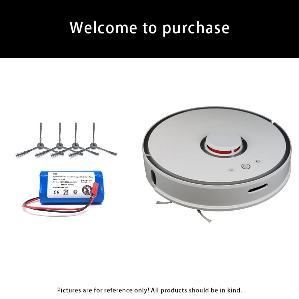 Rechargeable for ILIFE Battery + Brush Filter 11.1V 2600mAh Robotic Vacuum Cleaner Accessories for Chuwi for Ilife V3 V5 V5S V5S
Rechargeable for ILIFE Battery + Brush Filter 11.1V 2600mAh Robotic Vacuum Cleaner Accessories for Chuwi for Ilife V3 V5 V5S V5S
