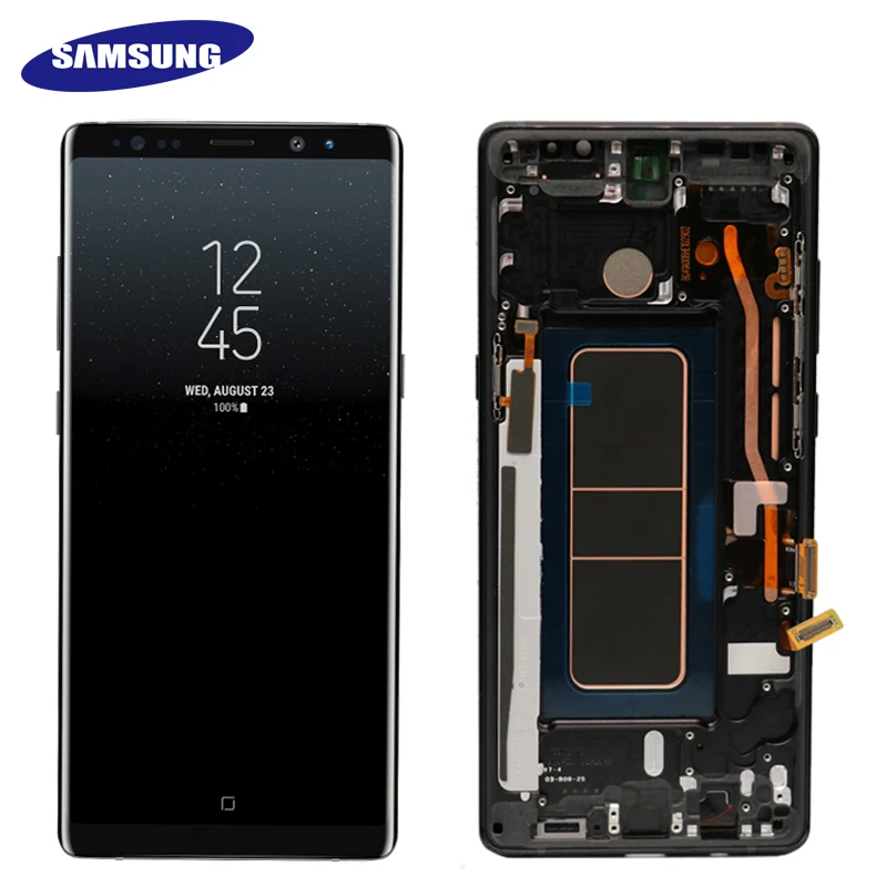 DHL 10PCS/LOT 6.3" Original LCD FOR SAMSUNG NOTE8 N950 N950F LCD WITH FRAME with Service Pack
DHL 10PCS/LOT 6.3" Original LCD FOR SAMSUNG NOTE8 N950 N950F LCD WITH FRAME with Service Pack