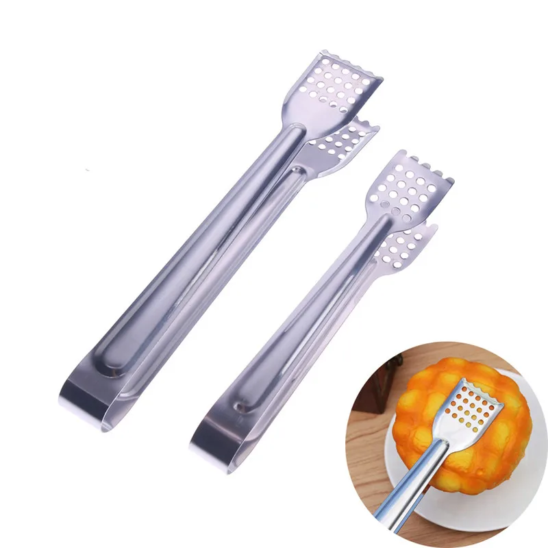 High Quality Stainless Steel Food Tongs Anti Heat Bread Clip Buffet Kitchen Cooking Utensils Outdoor Pastry Clamp Barbecue Tongs
High Quality Stainless Steel Food Tongs Anti Heat Bread Clip Buffet Kitchen Cooking Utensils Outdoor Pastry Clamp Barbecue Tongs
