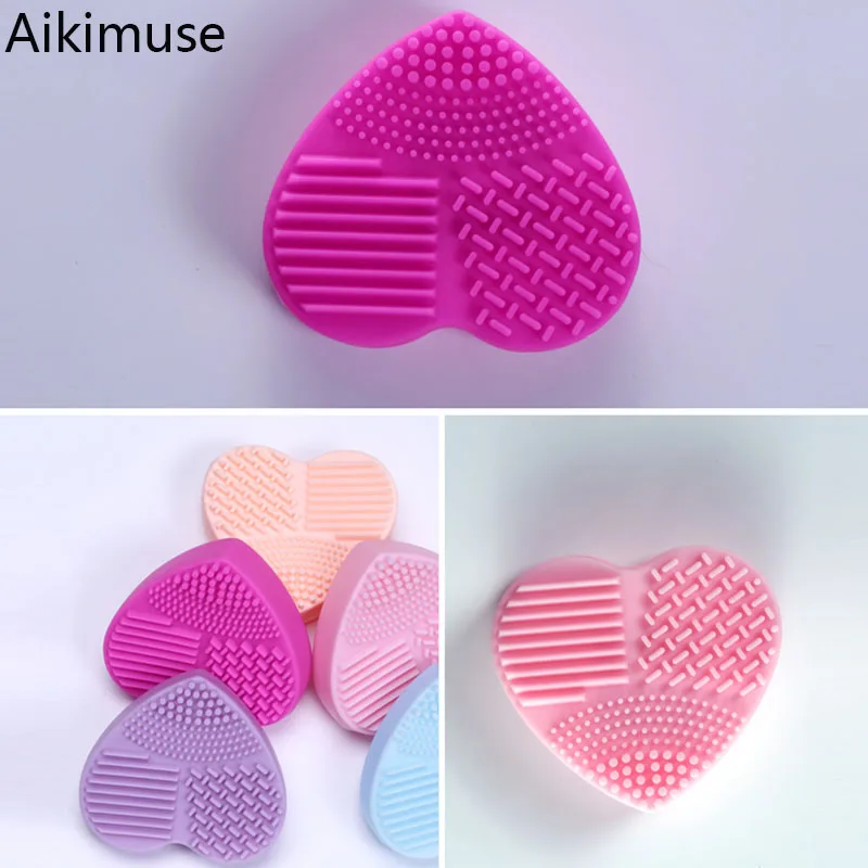 Love-type Makeup Brushes Cleaner Pad Washing Powder Eyeshadow Foundation Brush Cleaning Mat Make Up Scrubber Pad Brush Tools
Love-type Makeup Brushes Cleaner Pad Washing Powder Eyeshadow Foundation Brush Cleaning Mat Make Up Scrubber Pad Brush Tools