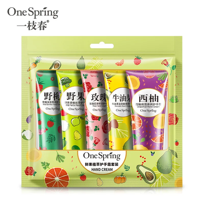 One Spring Plant Fruit Hand Cream Set Moisturizing Hydra Moisturizing Nourishing Anti-chapping Whitening Skin Care Rose
One Spring Plant Fruit Hand Cream Set Moisturizing Hydra Moisturizing Nourishing Anti-chapping Whitening Skin Care Rose