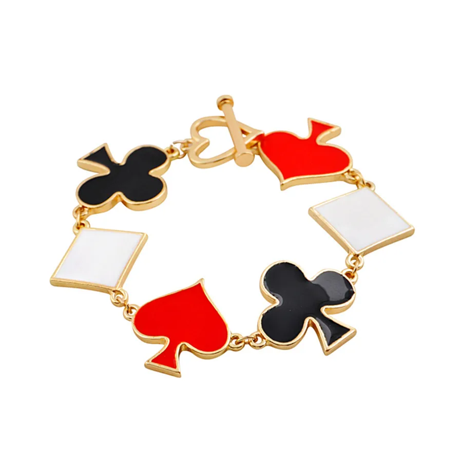 Ms white, black popular jewelry wholesale girls birthday party (playing CARDS) bracelet gift agent for the freight.
Ms white, black popular jewelry wholesale girls birthday party (playing CARDS) bracelet gift agent for the freight.