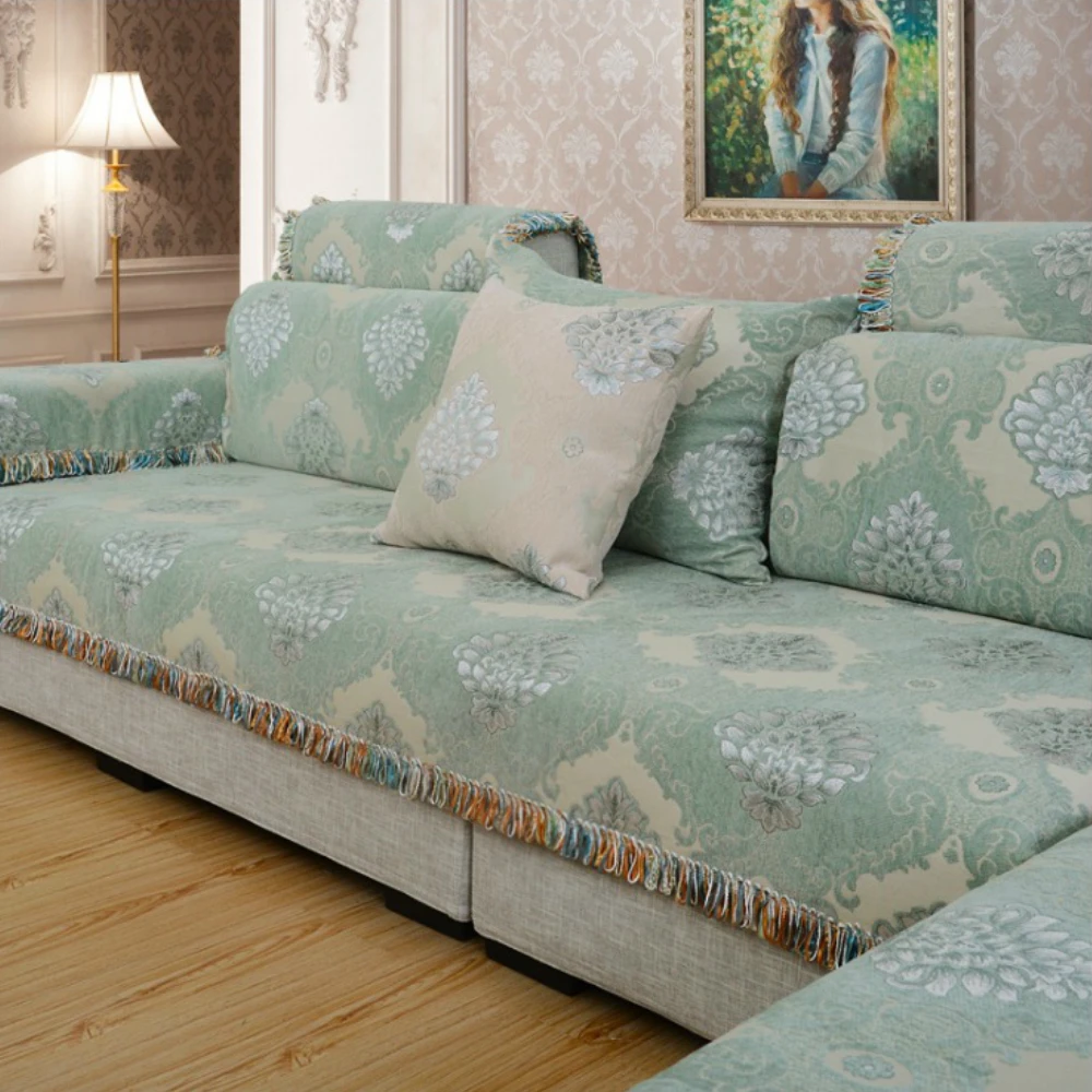 Flower Embroidered European Style Sofa Cover Slip-resistant Elastic 4 Season Universal Couch Cover Stretch Slipcover Thick Plus
Flower Embroidered European Style Sofa Cover Slip-resistant Elastic 4 Season Universal Couch Cover Stretch Slipcover Thick Plus