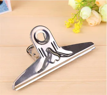 100 pcs Maximum Big Grip Clips Bulldog Clips Letter Clips Silver Metal Paper Clip for size 152mm
100 pcs Maximum Big Grip Clips Bulldog Clips Letter Clips Silver Metal Paper Clip for size 152mm
