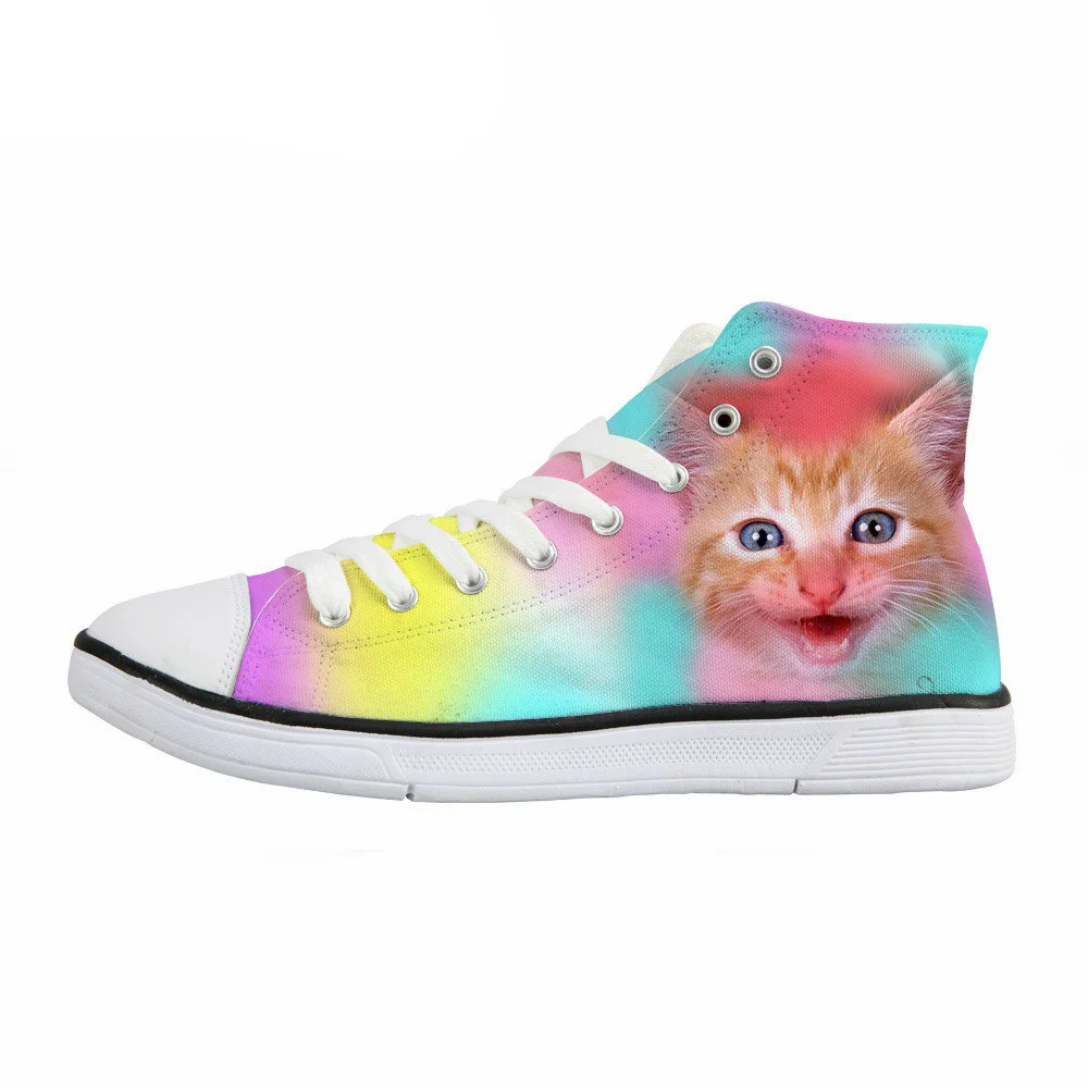 NOISYDESIGNS 2018 Spring Women Vulcanize Shoes Cute Animal Cat Print High-top Canvas Shoes Female Dog Pattern Flat Shoes Lady
NOISYDESIGNS 2018 Spring Women Vulcanize Shoes Cute Animal Cat Print High-top Canvas Shoes Female Dog Pattern Flat Shoes Lady