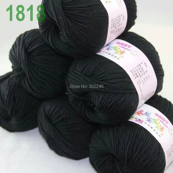 Sale Lot of 6 balls x 50g (147y) Cashmere Silk velvet Hand knitting Yarn Black 1818
Sale Lot of 6 balls x 50g (147y) Cashmere Silk velvet Hand knitting Yarn Black 1818