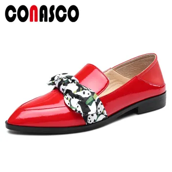 CONASCO 2019 Fashion Women Basic Pumps Patent Leather Shallow Shoes Woman Square Toe Riband Elegant Concise Office Casual Shoes
CONASCO 2019 Fashion Women Basic Pumps Patent Leather Shallow Shoes Woman Square Toe Riband Elegant Concise Office Casual Shoes