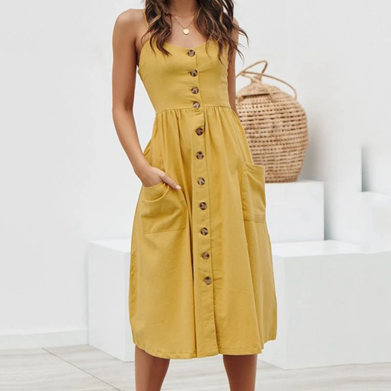 Laamei Women Summer Dress 2019 Sexy Straps Bohemian Floral Tunic Beach Dress Sundress Pocket Red Dress Female Leapord Vestidos
Laamei Women Summer Dress 2019 Sexy Straps Bohemian Floral Tunic Beach Dress Sundress Pocket Red Dress Female Leapord Vestidos