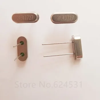 50pcs HC-49S-line passive crystal 21.4772MHZ 21.477MHZ Authentic 
50pcs HC-49S-line passive crystal 21.4772MHZ 21.477MHZ Authentic