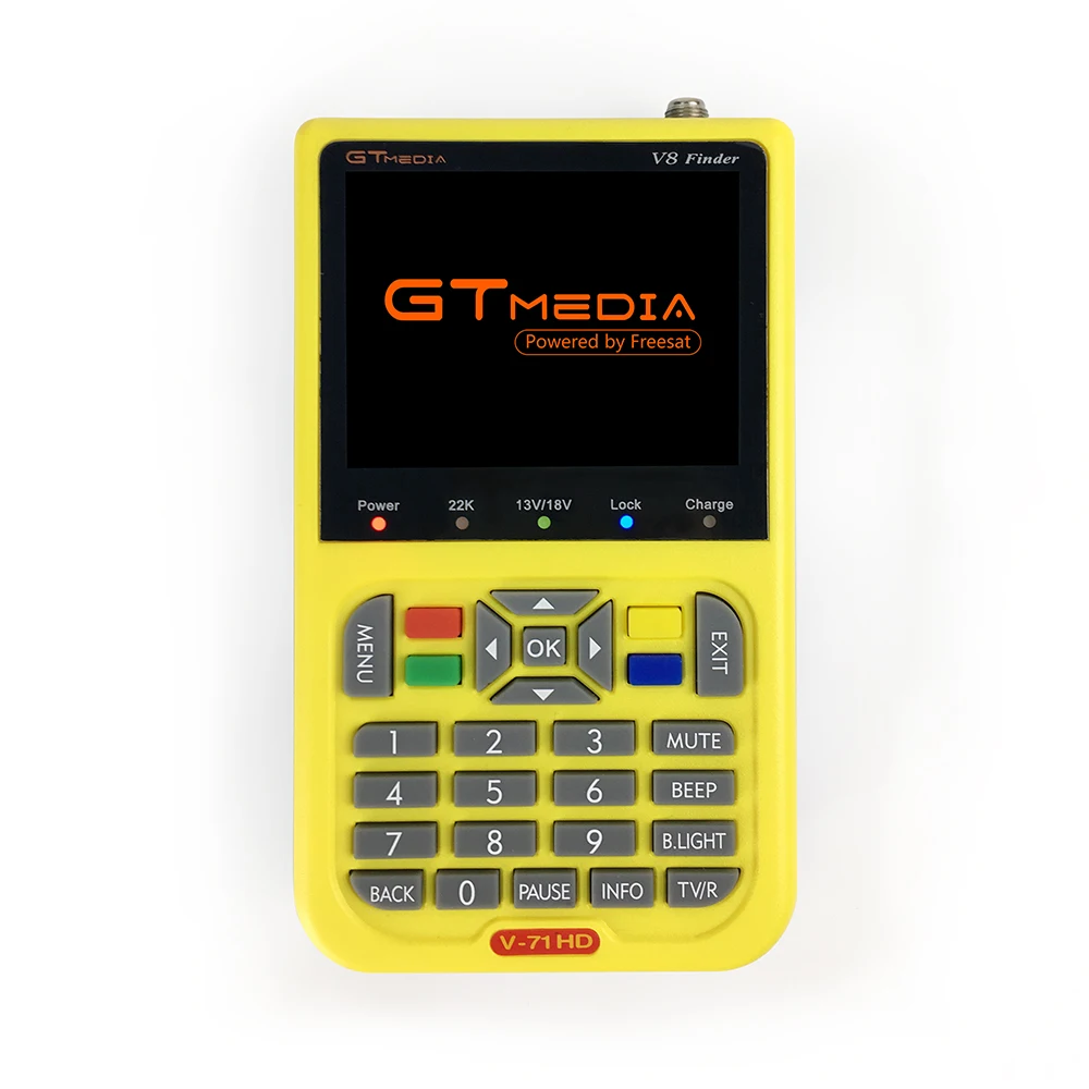 gtmedia v8 finder 5pcs sat meter replace freesat v8 finder supports h.265 satfinder DVB-S2 MPEG-4
gtmedia v8 finder 5pcs sat meter replace freesat v8 finder supports h.265 satfinder DVB-S2 MPEG-4