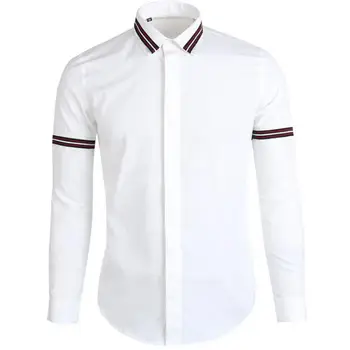 New Collar And Sleeve Patchwork Design Men's Shirts Hight Quality Fashion Long Sleeve Casual Shirts Men Plus Size M L XL 2XL 3XL
New Collar And Sleeve Patchwork Design Men's Shirts Hight Quality Fashion Long Sleeve Casual Shirts Men Plus Size M L XL 2XL 3XL