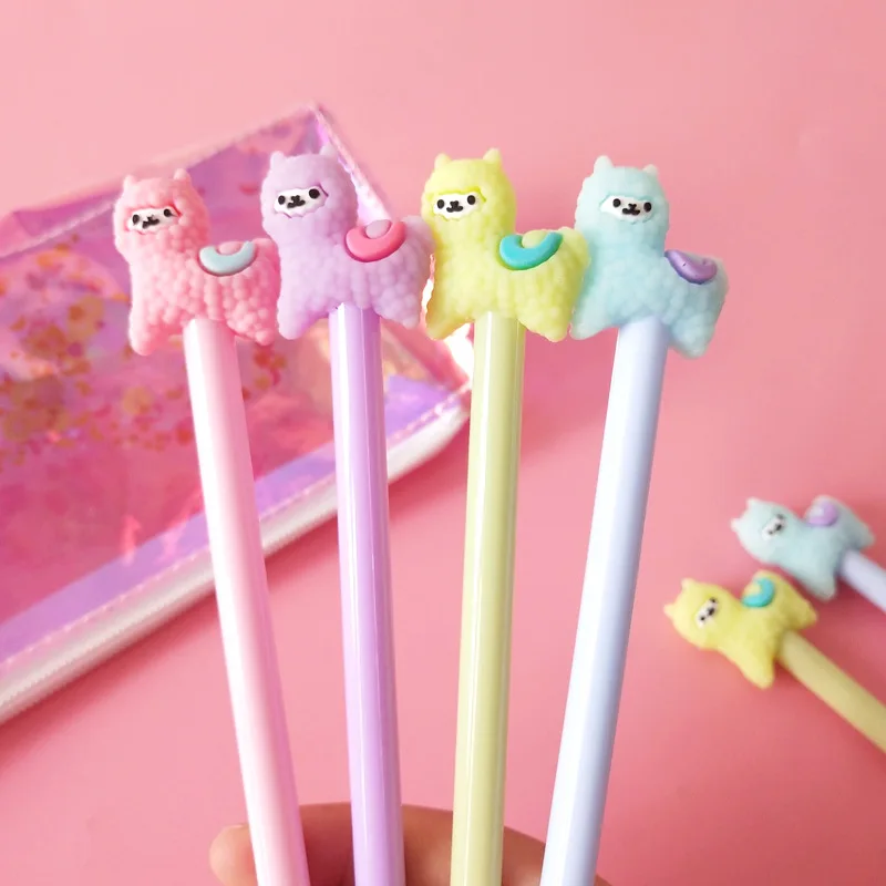 1 PCs Korean Creative Small Fresh Black Student Carbon Signature Pen Cartoon Alpaca Neutral Pen
1 PCs Korean Creative Small Fresh Black Student Carbon Signature Pen Cartoon Alpaca Neutral Pen