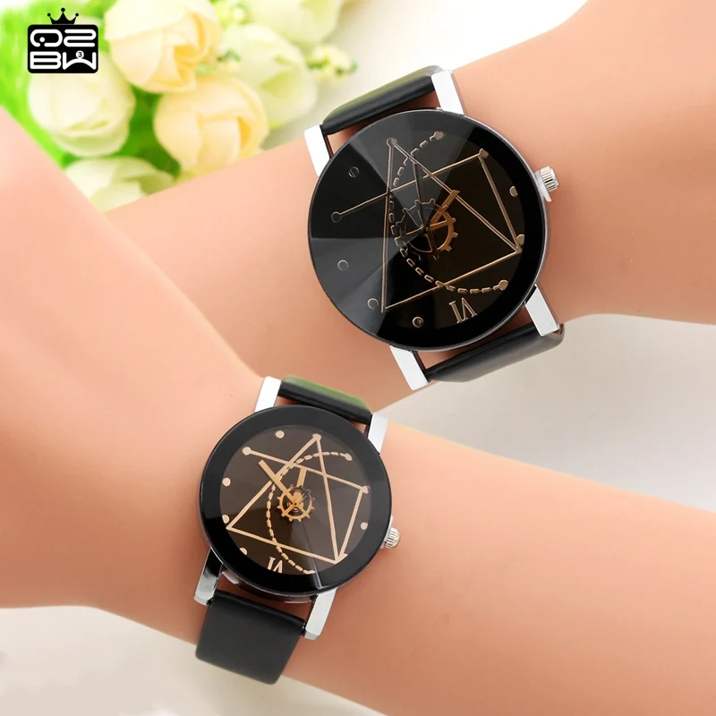 Fashion Women Watches Silcion Quartz Watches Gear Second Hand Geometric Patterns Casual Couple Watches Clock Relojes
Fashion Women Watches Silcion Quartz Watches Gear Second Hand Geometric Patterns Casual Couple Watches Clock Relojes