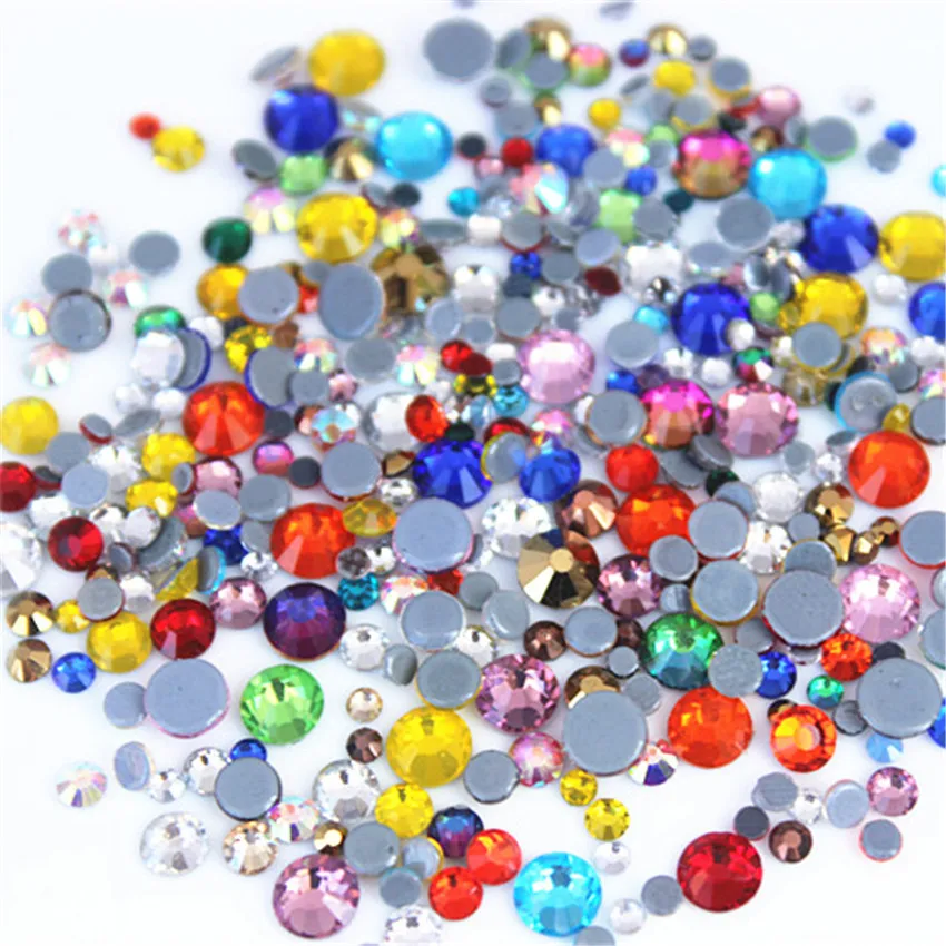 Quality 1440Pcs Mix Size SS6-SS20 Crystal Glass Rhinestone Flatback Hot fix Rhinestones for Hot fixing Clothes Dress Decorations
Quality 1440Pcs Mix Size SS6-SS20 Crystal Glass Rhinestone Flatback Hot fix Rhinestones for Hot fixing Clothes Dress Decorations
