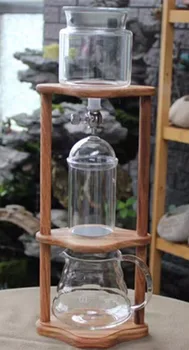 Household Wood stand Dutch drip coffee maker 350ml/600ml/800ml Water/Ice drip coffee maker Ice coffee dripper coffee brewer
Household Wood stand Dutch drip coffee maker 350ml/600ml/800ml Water/Ice drip coffee maker Ice coffee dripper coffee brewer