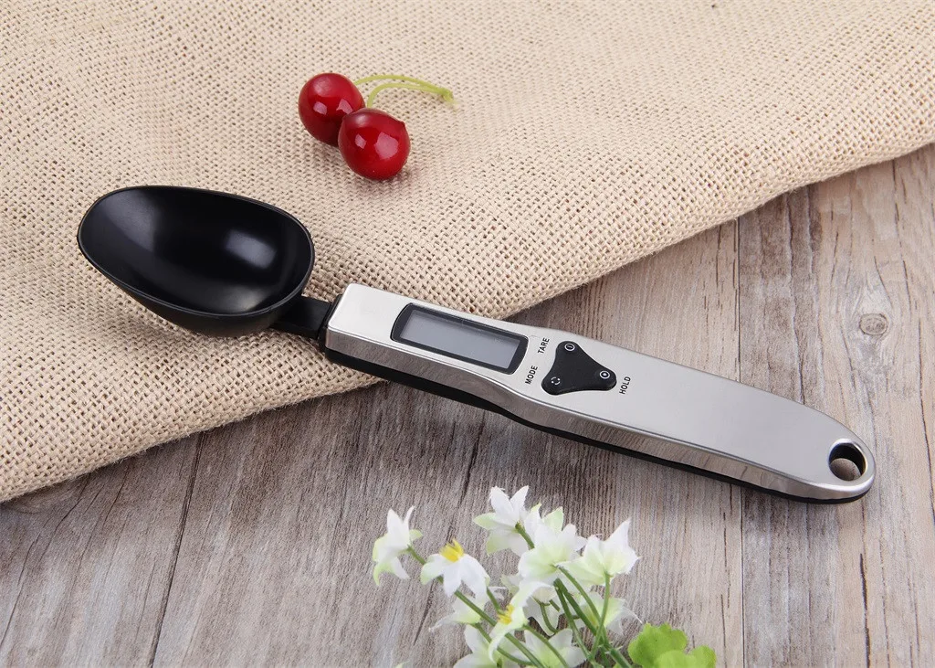 500g portable high quality LCD precision digital kitchen measuring spoon grams of electronic spoon food scale Kitchen Tools#007
500g portable high quality LCD precision digital kitchen measuring spoon grams of electronic spoon food scale Kitchen Tools#007