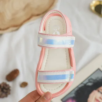 Summer New Sandals For Kid Casual girs Sport Shoes Soft Rubber Sole Tide Baby Toddler Girl Sandal Bright Color Light EU 21-30
Summer New Sandals For Kid Casual girs Sport Shoes Soft Rubber Sole Tide Baby Toddler Girl Sandal Bright Color Light EU 21-30