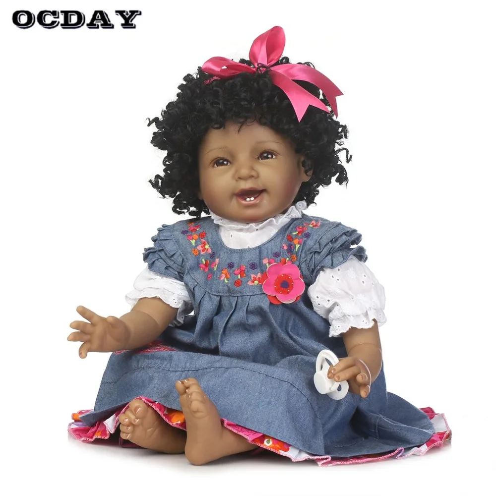 OCDAY 55cm Cute Reborn Baby Doll Soft Full Silicone Smooth Surface Lifelike Newborn Doll 3 Styles Dolls for Kids Girls Gift Hot
OCDAY 55cm Cute Reborn Baby Doll Soft Full Silicone Smooth Surface Lifelike Newborn Doll 3 Styles Dolls for Kids Girls Gift Hot