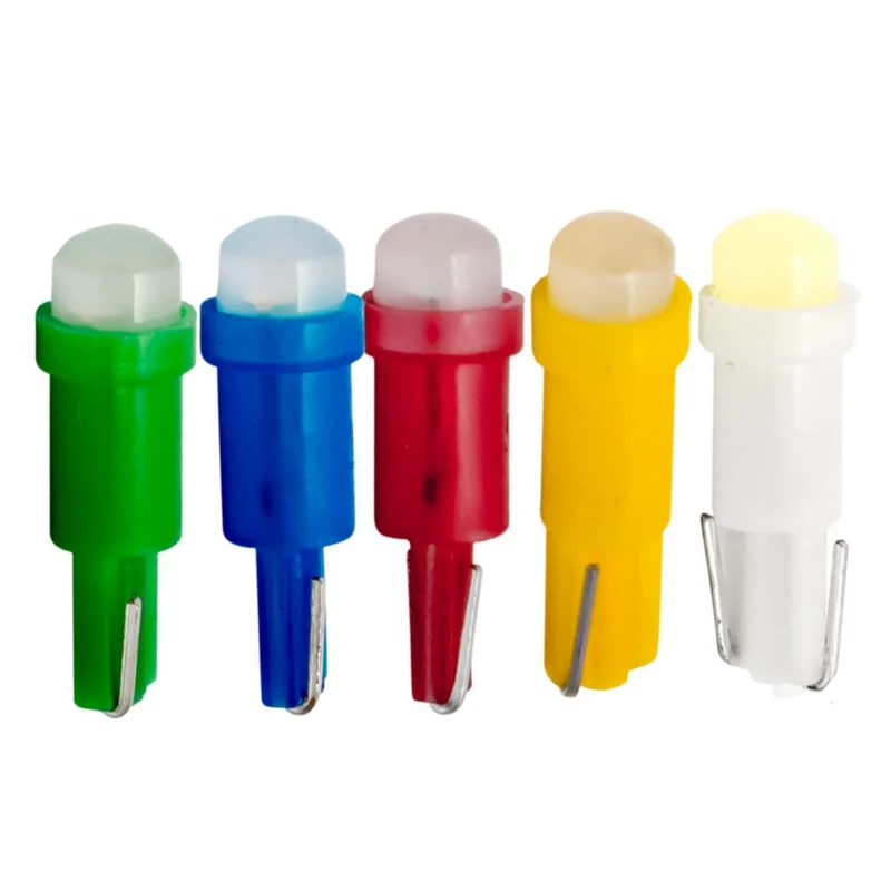10PCS T5 W1.2W W3W COB LED Bulbs Car Instrument Panel Lamps Auto Dashboard Warming Indicator Wedge Lights Crystal Blue Red Green
10PCS T5 W1.2W W3W COB LED Bulbs Car Instrument Panel Lamps Auto Dashboard Warming Indicator Wedge Lights Crystal Blue Red Green