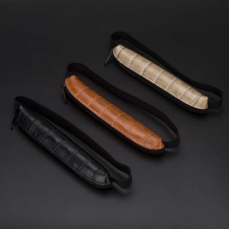 High Quality Zipper Pen Bag for Luxury /Ballpoint/Roller ball Pen with Elastic Pen notebook Protective Pouch pencil case
High Quality Zipper Pen Bag for Luxury /Ballpoint/Roller ball Pen with Elastic Pen notebook Protective Pouch pencil case
