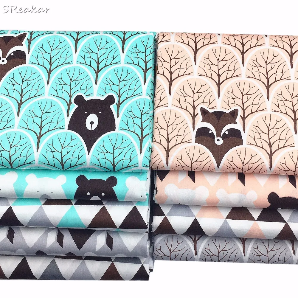 Grey Blue Bear Tree 100% Cotton Fabric By Meter for Diy Patchwork Quilting Handmade Baby Home Textile Cloth Tissue Tilda Tecido
Grey Blue Bear Tree 100% Cotton Fabric By Meter for Diy Patchwork Quilting Handmade Baby Home Textile Cloth Tissue Tilda Tecido