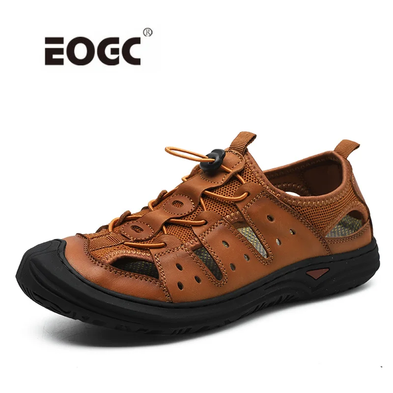 Plus Size Men Sandals Quality Genuine Leather Summer Shoes Men Comfort Beach Sandals Hard-wearing Men Shoes
Plus Size Men Sandals Quality Genuine Leather Summer Shoes Men Comfort Beach Sandals Hard-wearing Men Shoes