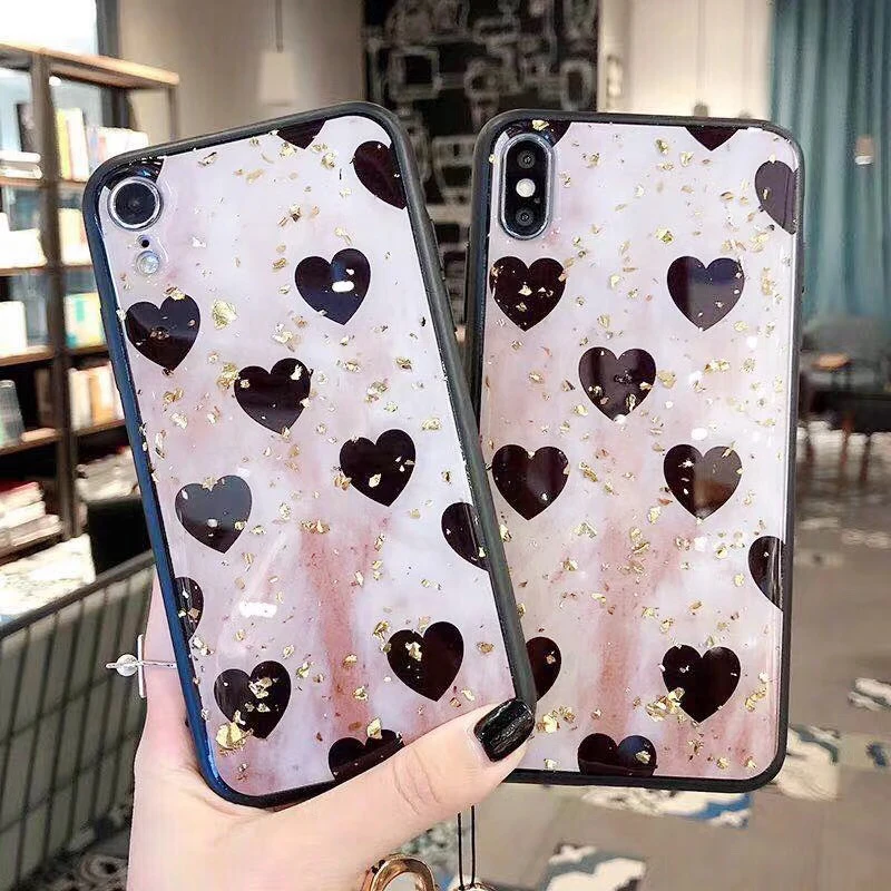 sFor iPhone X XS Max XR 7 6s 8 Plus Case Luxury Gold Foil love haer Cover For iPhone XR Cases soft silicon Cover For iPhone 7
sFor iPhone X XS Max XR 7 6s 8 Plus Case Luxury Gold Foil love haer Cover For iPhone XR Cases soft silicon Cover For iPhone 7