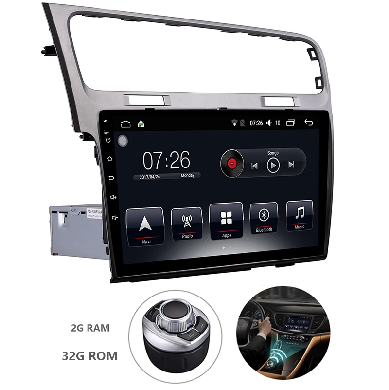 Android 7.1 Car GPS 1 Din 10.1 Inch Touch Screen Car DVD Radio Multimedia Player For Volkswagen Golf 7 2013-2015
Android 7.1 Car GPS 1 Din 10.1 Inch Touch Screen Car DVD Radio Multimedia Player For Volkswagen Golf 7 2013-2015