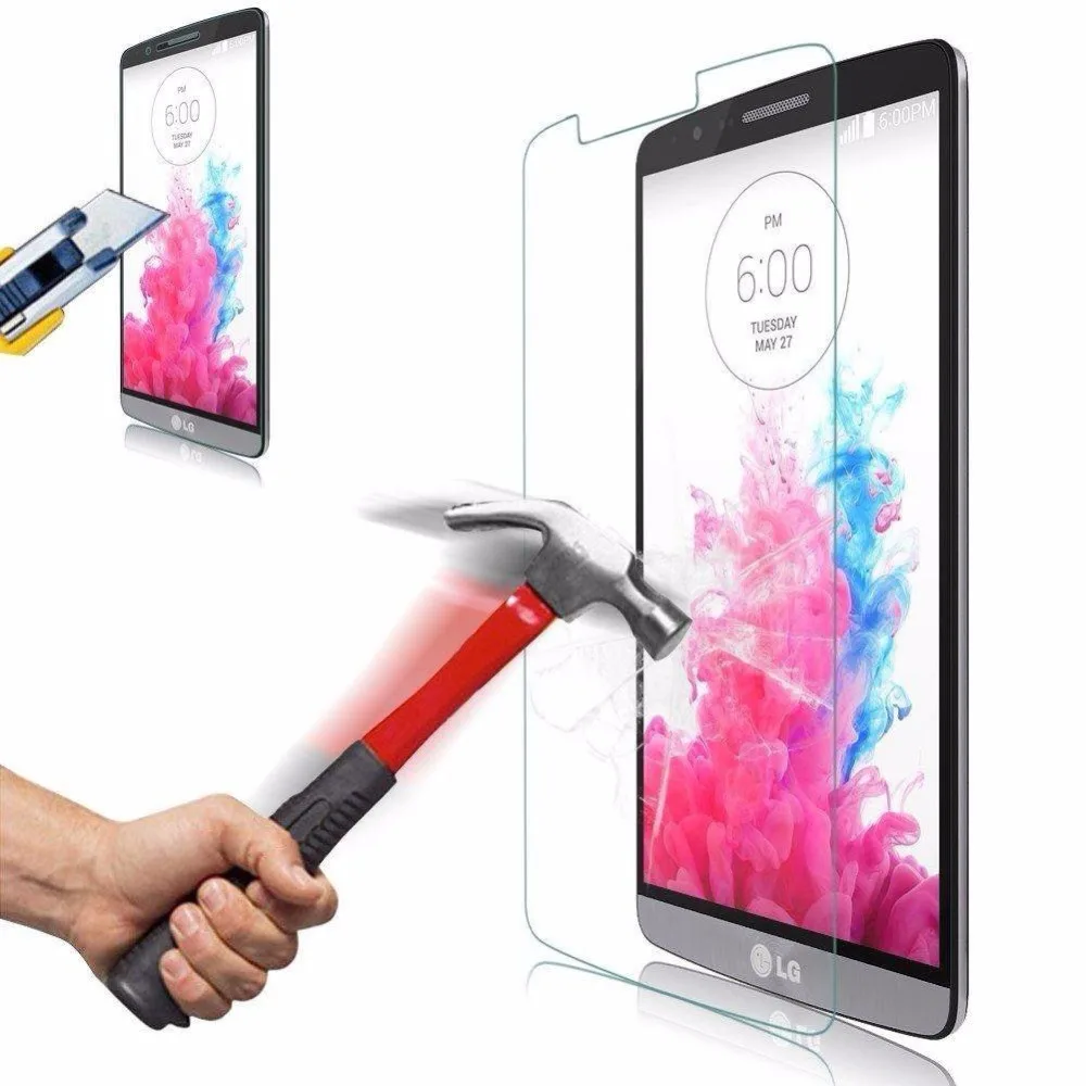 Tempered Glass Screen Protector Film For LG G3 G4 Beat G4s G3s Stylus G5 Spirit Magna K7 X Power K8 K4 K5 K10 K220DS Leon Case
Tempered Glass Screen Protector Film For LG G3 G4 Beat G4s G3s Stylus G5 Spirit Magna K7 X Power K8 K4 K5 K10 K220DS Leon Case