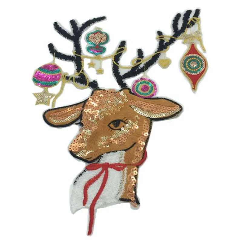 Christmas patch 280mm Large Deer Logo suquins Diy women Embroidery iron on patches for clothing applique Stickers Free Shipping
Christmas patch 280mm Large Deer Logo suquins Diy women Embroidery iron on patches for clothing applique Stickers Free Shipping
