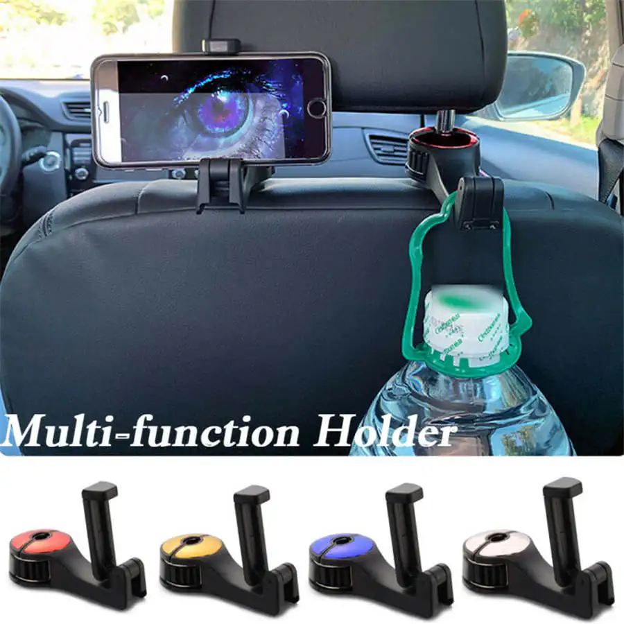 Universal Adjustable Car Multi-function Rear Seat Back Bracket Storage 360° Rotation Phone Stand Shopping Bag An on-board Hook
Universal Adjustable Car Multi-function Rear Seat Back Bracket Storage 360° Rotation Phone Stand Shopping Bag An on-board Hook